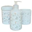 Kit Higiene Bebê e Lavabo Arabescos 3 Peças - Antilope Decor