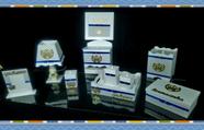 Kit Higiene bebê Mdf 10 peças - CHEVRON CINZA DE COROA
