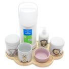 Kit higiene bebê Safari 7 pçs Bdj Nuvem TD Porc Molh Red RS Kit higiene bebê Safari 7 pçs Bdj Nuvem TD Porc Molh Red RS