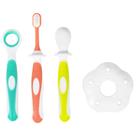 Kit Higiene Bucal BUBA em Silicone com Protetor e Limpador de Língua