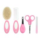 Kit Higiene Cuidados Infantil Bebê 5 Peças Lã de Carneiro