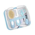 Kit Higiene Cuidados Para O Bebê 5 Peças Com Nécessaire Escova Com Cerdas Naturais - Pimpolho