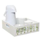 Kit Higiene Pedra Verde Quarto Bebê Menino