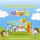 Kit Higiene Pet com 3 Tapetes Higiênicos Absorventes Médios + 1 Lenço Umedecido Turma da Alegria