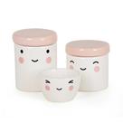 Kit Higiene Rostinhos Rosa Claro