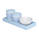 Kit Higiene Slim Azul Capa Azul Bebê Quarto Bebê Menino