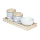 Kit Higiene Slim Pinus Capa Nuvem Chevron Cinza Quarto Bebê Menina Menino Kit Higiene Slim Pinus Capa Nuvem Chevron Cinza Quarto Bebê Menina Menino