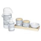 Kit Higiene Slim Pinus Garrafa Grande Capa Nuvem Chevron Cinza Quarto Bebê Menina Menino Kit Higiene Slim Pinus Garrafa Grande Capa Nuvem Chevron Cinza Quarto Bebê Menina Menino