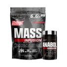 Kit Hiper Mass Infusion 3kg + Anabol Hardcore 60 Caps Nutrex