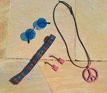 Kit hippie acessório fantasia
