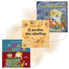 Kit Histórias Divertidas: O Jardim das Abelhas, A Mala Maluca e A Casa dos Bichos