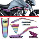 Kit Holográfico para Moto Honda CG Titan 160 anos 2018 a 2020 Kit Holográfico para Moto Honda CG Titan 160 anos 2018 a 2020