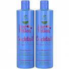Kit home care morango e menta cocktail - shampoo e condicionador 500ml - love potion