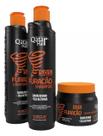 Kit Home Care Sos Furacão Qatar Hair 3 Passos 3x300ml