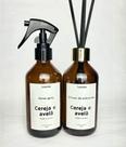 Kit Home spray e Difusor de ambientes Cereja e Avelã vidro 200ml