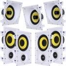 Kit Home Theater 7.0 Jbl Ci6sa Ci6r Caixas De Embutir Top Kit Home Theater 7.0 Jbl Ci6sa Ci6r Caixas De Embutir Top
