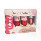 Kit Hora Brilhar Coral Chic Esmalte Mais Lip Gloss Blant