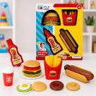 Kit Hora do Lanche Creative Fun Hambúrguer Multikids Kit Hora do Lanche Creative Fun Hambúrguer Multikids