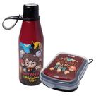 Kit Hora do Lanche Sanduicheira e Garrafinha de Água 530ml