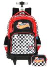 Kit Hot Wheels Mochila 2EM1 Costas Rodas + Estojo Box Luxo Kit Hot Wheels Mochila 2EM1 Costas Rodas + Estojo Box Luxo