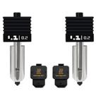 Kit Hotend HysiprUI H2D com 2 bicos de aço endurecido para impressora 3D