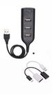 Kit hub 4 portas 2.0 + cabo otg tipo c - Usb-7 Kit hub 4 portas 2.0 + cabo otg tipo c - Usb-7