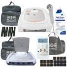 Kit Ibramed Fisioterapia Estética Sonopulse II 1 e 3MHz Neurodyn Portátil Sonopulse III