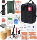 Kit IFAK de primeiros socorros ZULOW Military Medical com torniquete preto Kit IFAK de primeiros socorros ZULOW Military Medical com torniquete preto