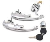 Kit Ignição Maçanetas Portas Tampa Motor Cromado Fusca após 1978