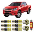 Kit Iluminação Auxiliar Led Chevrolet S10 2013 A 2017 Kit Iluminação Auxiliar Led Chevrolet S10 2013 A 2017
