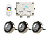 Kit Iluminação Piscina - Contr Touch + 3 Leds Rgb 9W Tholz - Tfl Automacao / Tholz Kit Iluminação Piscina - Contr Touch + 3 Leds Rgb 9W Tholz - Tfl Automacao / Tholz