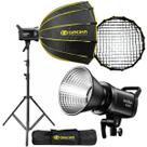 Kit Iluminador Godox Sl60iid Led Luz Fria Com Softbox Octa 60cm Grid E Tripé Kit Iluminador Godox Sl60iid Led Luz Fria Com Softbox Octa 60cm Grid E Tripé