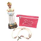 Kit Imagem e Terço De Nossa Senhora de La Salette