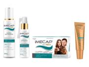 Kit Imecap Tratamento Antiqueda Shampoo Tonico Caps e Ampola Kit Imecap Tratamento Antiqueda Shampoo Tonico Caps e Ampola