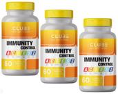 KIT Immunity Control (Vit. A + Vit. C + Vit. D + Vit. E + Selênio + Zinco) - Clube do Natural