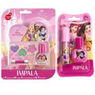 Kit Impala Disney Princesas: Kit De Maquiagem Infantil, Kit Brilho Labial e Esmalte Infantil 6ml Kit Impala Disney Princesas: Kit De Maquiagem Infantil, Kit Brilho Labial e Esmalte Infantil 6ml