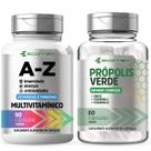 Kit Imune Propolis Verde Multivitaminico Az Completo 500mg