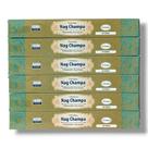 Kit Incenso Massala Darshan Nag Champa Myrrh com 6un