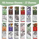 Kit Incenso Nirvana - 12 Aromas