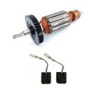 kit induzido 220V e escova de carvão p/retifica GGS 30 LS