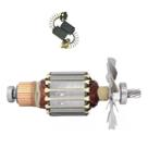 kit induzido 220V jg escova carvão p/circular GKS235 bosch