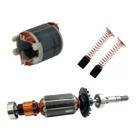 kit induzido, bobina 220V e jg escova p/retific 3000 DREMEL