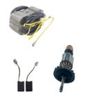 kit induzido bobina 220V escova p/vibrador de concreto GVC22EX bosch