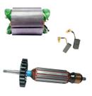 Kit Induzido estator 127V e escova p/esmerilhadeira DWE4020 Kit Induzido estator 127V e escova p/esmerilhadeira DWE4020