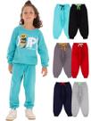 Kit Infantil 5 Calças de Moletom Peluciado Menino Masculino conforto e estilo calças para meninos Kit Infantil 5 Calças de Moletom Peluciado Menino Masculino conforto e estilo calças para meninos