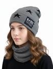 Kit Infantil 8-14 Anos Touca Gorro Cachecol Beanie Forrada Lã Inverno Kit Infantil 8-14 Anos Touca Gorro Cachecol Beanie Forrada Lã Inverno