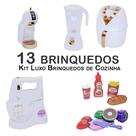 Kit Infantil Air Fryer Batedeira Fruta Cafeteira 13p