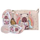 Kit Infantil Bolsa Chinelo Slim Capivara Magicc KMICH-228