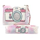 Kit Infantil Bolsa e Estojo Máquina Fotográfica, Magicc Kit Infantil Bolsa e Estojo Máquina Fotográfica, Magicc