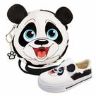 Kit Infantil Bolsa e Tênis Panda, Magicc Kids